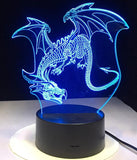 Lampe 3D Dragon