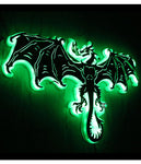 Lampe Dragon Gothique