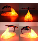 Lampe Dragon Rouge