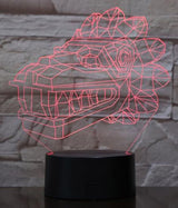 Lampe Dragon Tribal