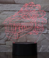 Lampe Dragon Tribal