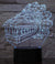 Lampe Dragon Tribal