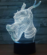 Lampe Tête De Dragon