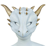 Masque Dragon Blanc