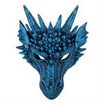 Masque Dragon Bleu