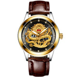 Montre avec dragon