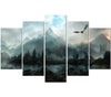 peinture chambre dragon