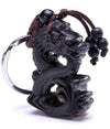Porte Clé Dragon Bois D'Ébène