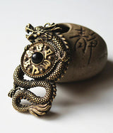 Tibetan Dragon Keychain