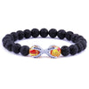Bracelet Dragon Pierre de Volcan