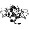 Sticker Dragon Décoration