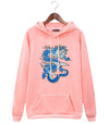 Sweat Dragon Bleu Imprimé