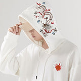 Sweat dragon brodé