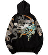 Sweat dragon chinois femme