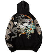 Sweat dragon chinois femme