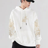 Sweat Dragon Japonais Blanc
