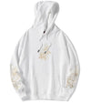 Sweat Dragon Japonais Blanc