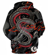 Sweat dragon japonais