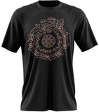 T-shirt dragon aztèque