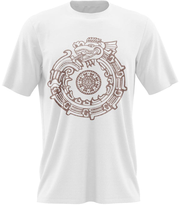 T-shirt dragon aztèque