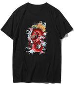 T-Shirt Dragon Chinois Femme
