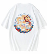 T-Shirt Dragon Chinois Harajuku