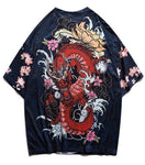 T-Shirt Dragon Chinois Rouge