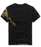 T-Shirt Dragon<br> Doré