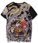 T-Shirt Dragon Et Tigre