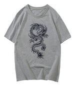 T-Shirt Dragon Gris