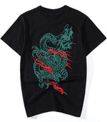 T-Shirt Dragon Japonais Akguuhop