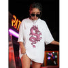 T Shirt Dragon Rose