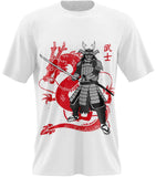 t-shirt dragon rouge