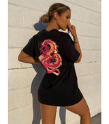 T-Shirt Femme Dragon