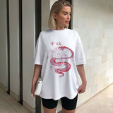 T-Shirt Femme Dragon Japonais