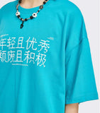 T-Shirt Kanji Pixelisé