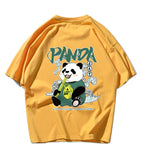 T-Shirt Motif Panda Orange