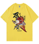 T-Shirt Neko Ninja Jaune