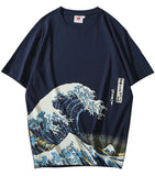 T-Shirt Vague De Kanagawa