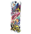 Tatouage éphémère dragon carpe koÏ