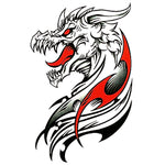 Tatouage éphémère dragon occidental