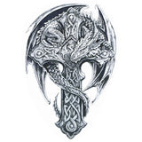 Tatouage éphémère dragon celtique