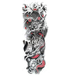 Tatouage éphémère dragon oni
