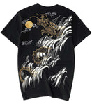 Tee Shirt Dragon Carpe Koi