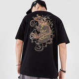 Tee Shirt Dragon Chinoise Broderie