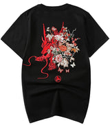 Tee Shirt Dragon Rouge