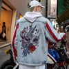 Veste dragon denim
