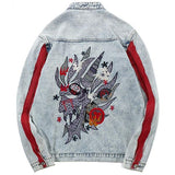 Veste dragon denim